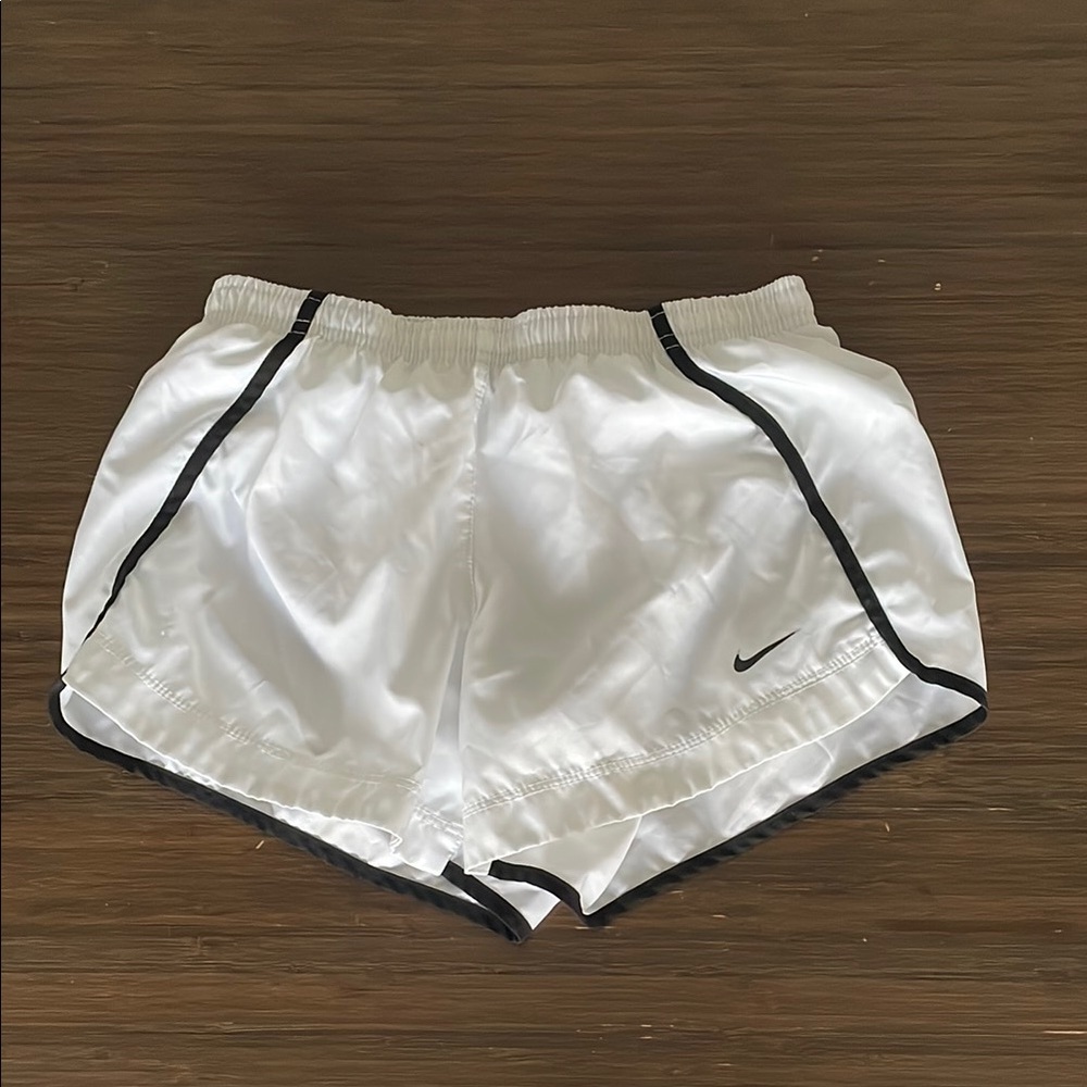 Nike White Athletic Shorts